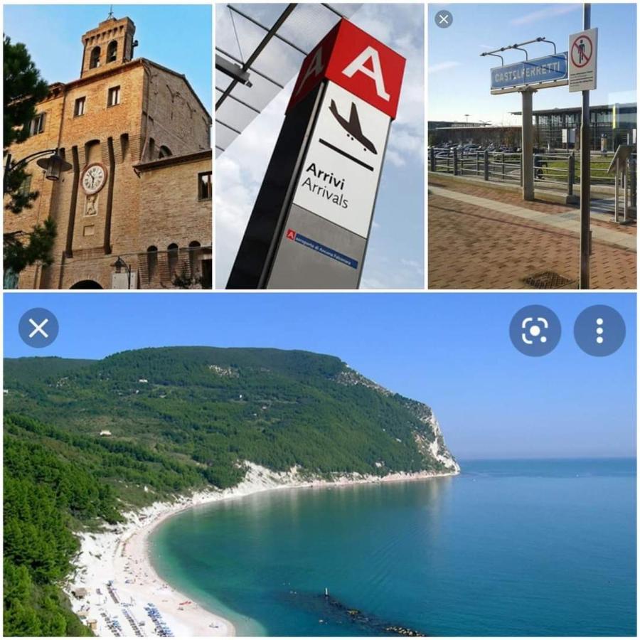 Al Castello - Aeroporto Delle Marche - Ancona Apartment Фалконара Маритима Екстериор снимка
