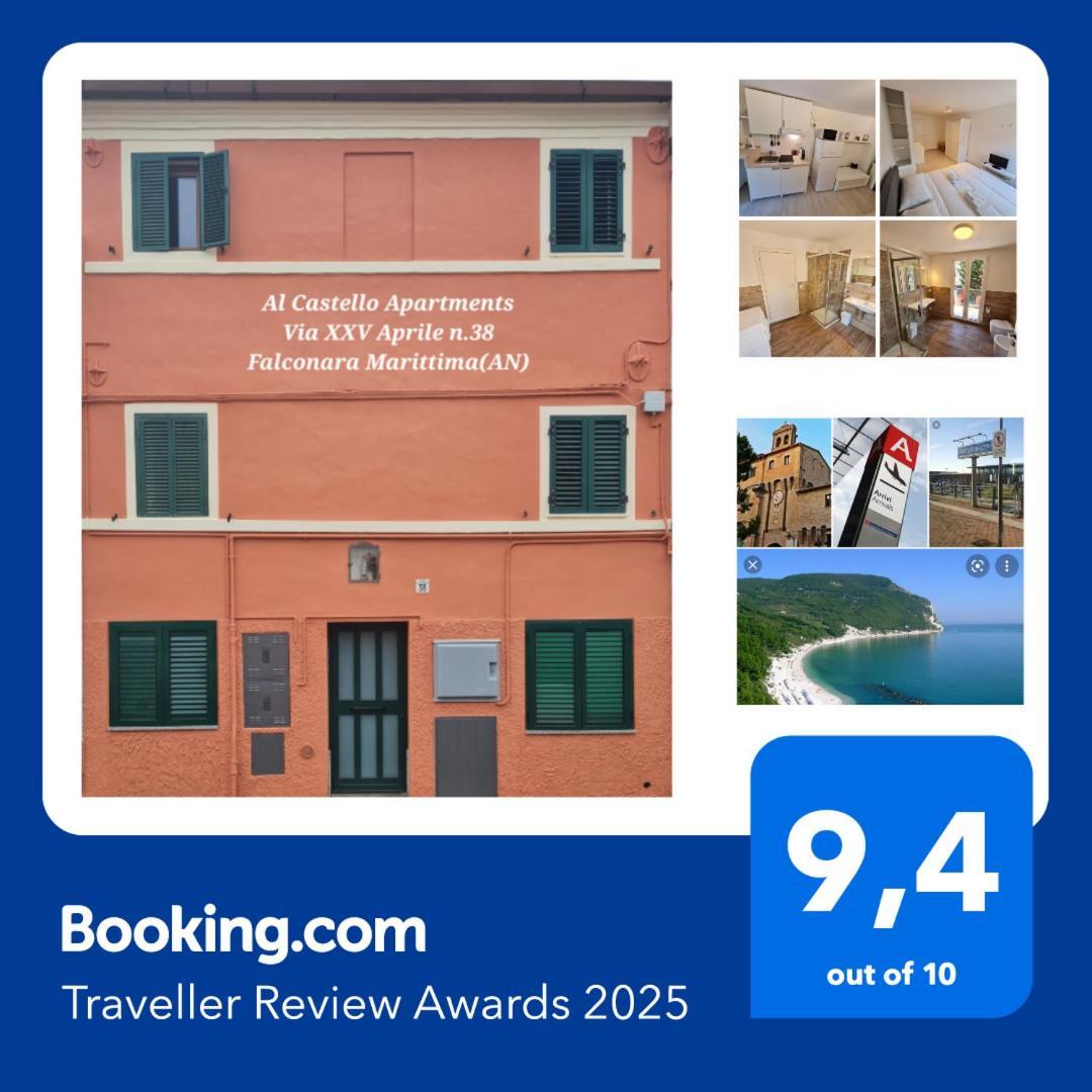 Al Castello - Aeroporto Delle Marche - Ancona Apartment Фалконара Маритима Екстериор снимка
